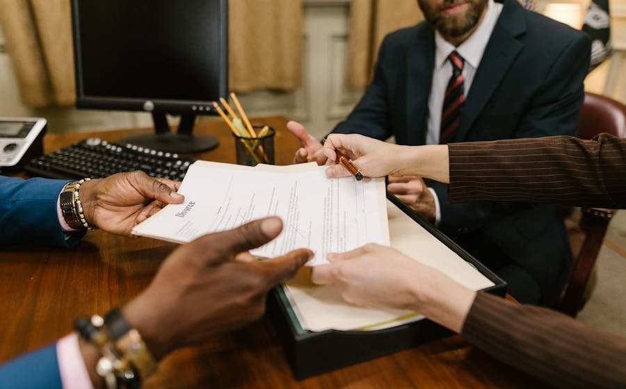 Documents prepared for financial review